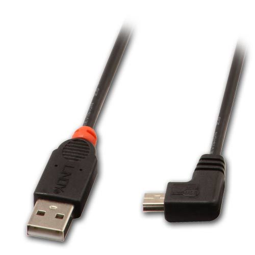 LINDY USB 2.0 Kabel - 1m - Zwart - 31971