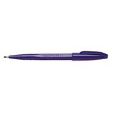 Pentel S520-V Sign Pen viltstiften, fijne punt, 0,8 mm, paars, 12 stuks