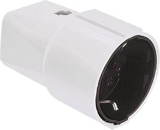 Bachmann Koppelcontactstop geaard Wit