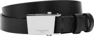 LIEBESKIND BERLIN Leren Riem Chudy Sheep Natural Belt 2.5 CM W105 Black Zwart
