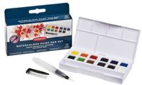 Derwent Watercolour Paint Pan 12 Set