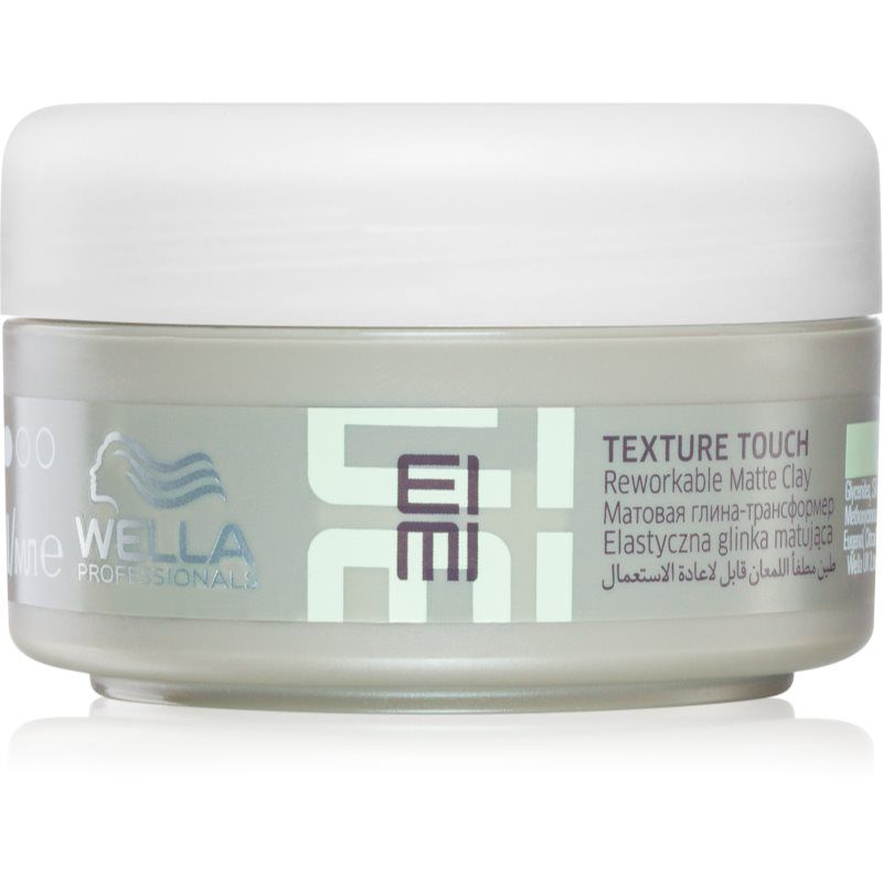 Wella Professionals EIMI Texture Touch Reworkable Matte Hair Styling Clay 75ml