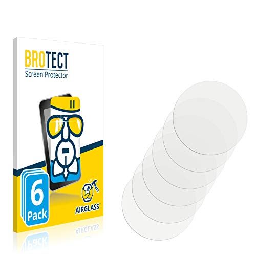 brotect Hybride Glas Screenprotector compatibel met Garmin Forerunner 255 (6 Stuks)