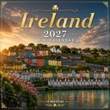 Ireland Calendar 2027: 12-Month Featuring Beautiful Irish Landscapes and Landmarks