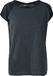 Urban Classics Contrast Raglan Tee Femme T-shirt - houtskool/noir - S