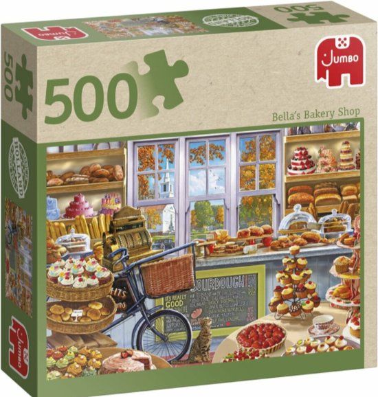 Jumbo puzzel Bella's Bakery Shop - 500 stukjes
