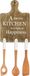 Cuisine en bois "Kitchen" avec 3 crochets, marron