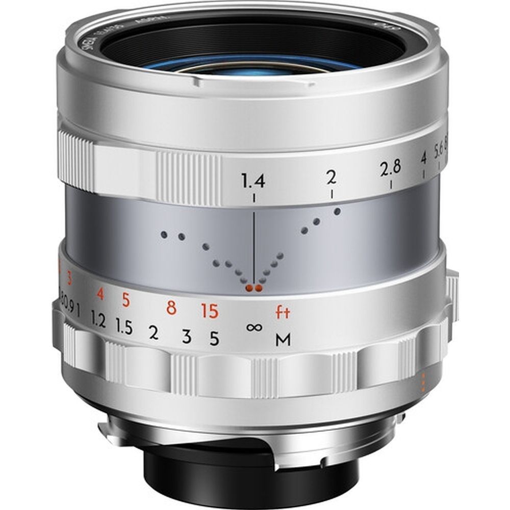 Thypoch Full-frame Simera 35mm F/1.4 Type II voor Leica M mount, zilver