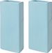 Sans marque Humidificateur - 4x - Bleu - Pierre - 900 ml - H21 cm