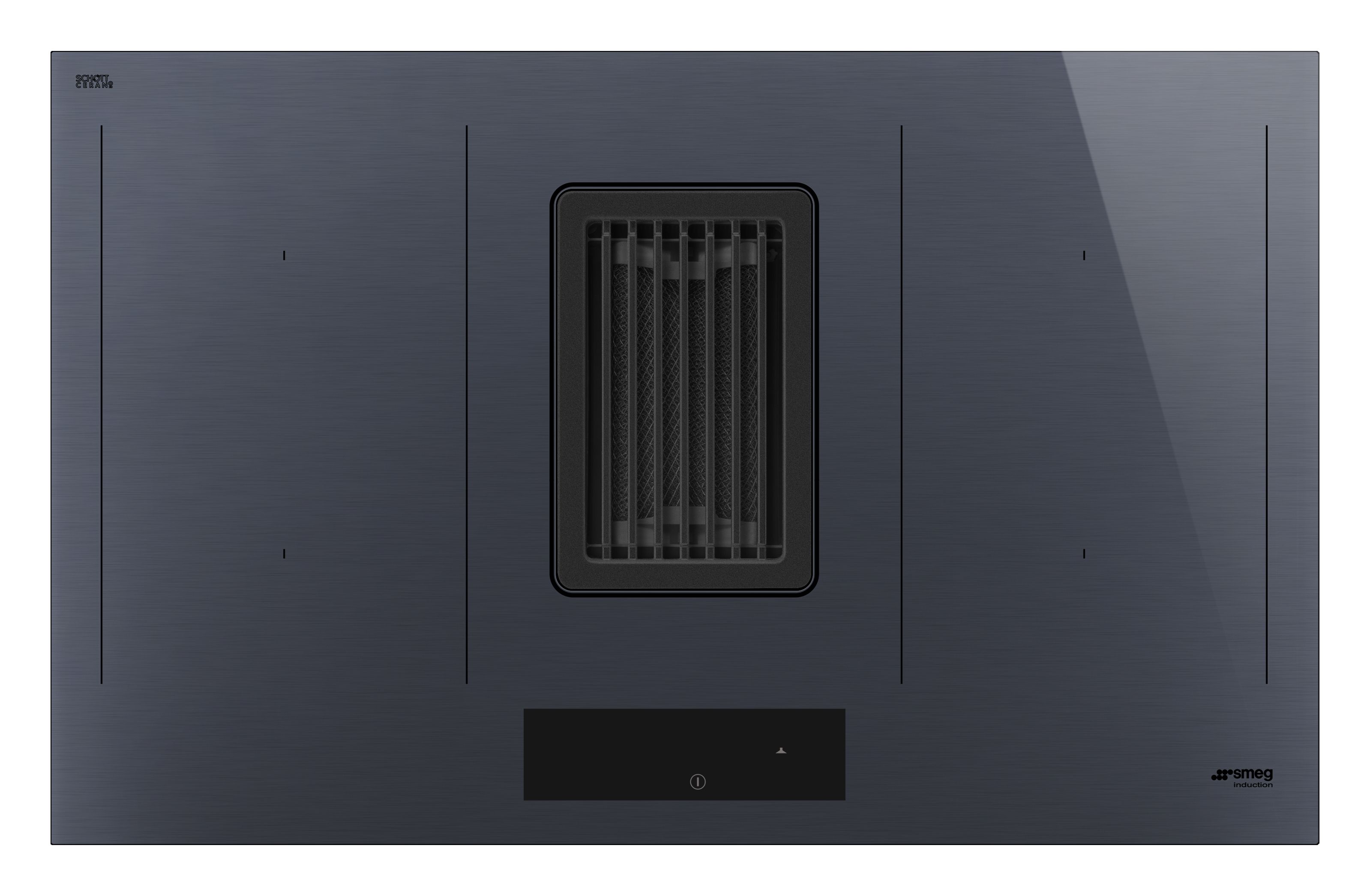 Smeg Linea HOBD182DG - 83cm Induction Cooktop - Neptune Grey