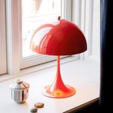 Louis Poulsen Panthella 250 Portable rechargeable corail rouge