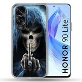 Versterkte Honor Versterkte hoes voor Honor 90 Lite 5G Doodshoofd Vinger