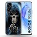 Versterkte Honor Versterkte hoes voor Honor 90 Lite 5G Doodshoofd Vinger