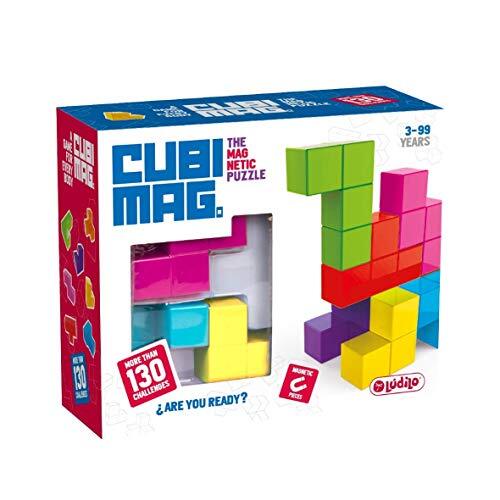 Lúdilo kinderen, kinderen, 3D-puzzel, magnetische reisspellen, educatief speelgoed, meerkleurig (Cubimages een ongelooflijke puzzel), verschillende kleuren/modellen