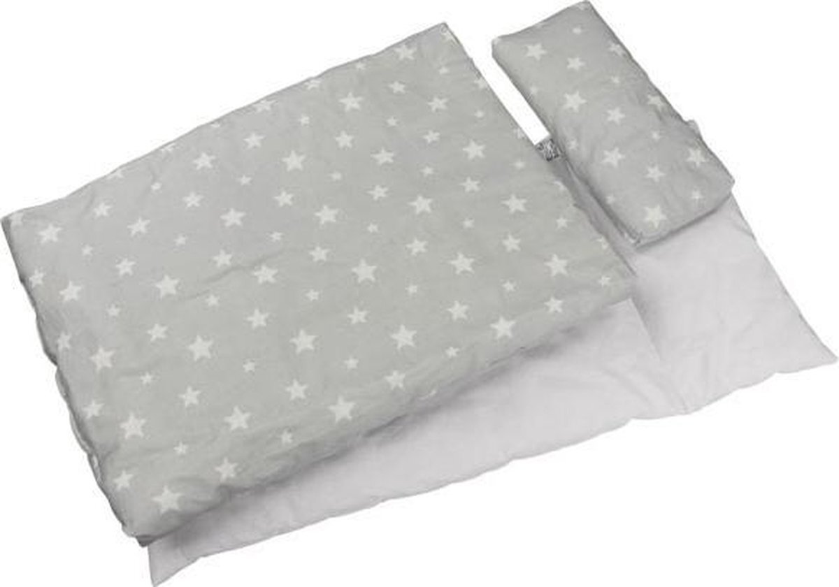 Goki Poppenbedding regenboog