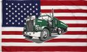 Fostex Vlag USA Truck groen