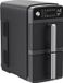 Happiq Mini oven - Grill rooster - Bakplaat - Airfryer - Pour une cuisine saine et rapide - Avec 11 programmes - 1800W, écran LED, 5 accessoires, y compris tournebroche et livre de recettes