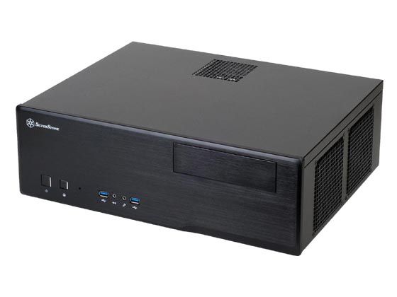 Silverstone Grandia GD05B USB 3.0 HTPC - Zwart