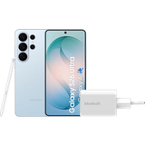 Samsung Galaxy S26 Ultra 1TB Lichtblauw 5G + BlueBuilt Oplader 65 Watt Wit