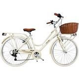 Canellini Stadsfiets Dolce Vita by Canellini ROMA 26 met mand - Crème