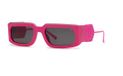 Philipp Plein SPP119M 07BE FUXIA PIENO LUCIDO 58/21/135 Lunettes de soleil unisexes