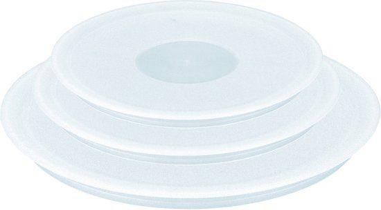 Tefal Ingenio Kunststof Pandeksels - 3-delige Set - Ø 16/18/20 cm - Stapelbaar - Geschikt voor Bewaren