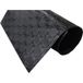 Comercial Candela - Sol Pvc 100% Caoutchouc Sol Protection Design Boutons Noir Epaisseur 1mm 140x500cm