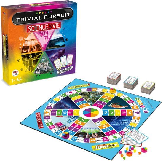 Winning Moves Trivial Pursuit Science & Vie Quiz Game