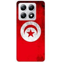 Xiaomi 14T Pro Drapeau tunisie bedrukt siliconen hoesje