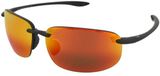 GAFAS Maui Jim Hookipa Xlarge RM456-02A Zonnebril - Zwart/Oranje Lenzen