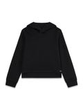 GUESS Sweat-shirt pour fille avec logo J6RQ14KCHR2 7621235340667-12, Noir, 8 ans