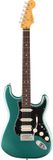 Fender American Professional Classic Stratocaster HSS, Faded Sherwood Green Metallic RW Guitare électrique vert