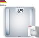 Beurer BF 183 Pèse-personne numérique - Analyse corporelle – Gris – Affichage XL – IMC, graisse viscérale et âge métabolique – 10 profils utilisateurs – Capacité de charge 180 kg - 5 ans de garantie