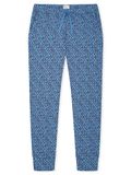 SCHIESSER Dames Slips aqua Gebloemd Katoen/Elastaan