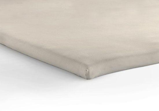 Home Care Jersey Topper - Hoeslaken - 180x200/220 - Creme