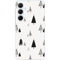 Samsung Galaxy A35 5G Beschermende Siliconen Case - Elegante Dennenboom