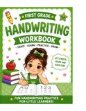 1st Grade Letter Writing Workbook | Learn to Trace & Write A–Z | Handwriting Practice for Kids Ages 6–7