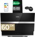 CIARRA VM6736NB Afzuigkap 60 cm A+++ 650 m³/u met BOOST, 4 standen, Wi-Fi & Touchbediening