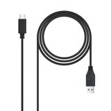 USB-kabel, USB 3.1 Gen 2, 10 Gbit/s, 3A, USB naar USB-A, 2m, zwart