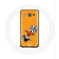 Maniacase Etui voor Samsung Galaxy J7 2016 Goku Dragonball Z Kind Anime