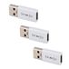 FANTON 82870-B3 Adapter USB 2.0 A stekker USB-A stekker USB-C bus - set 3 stuks