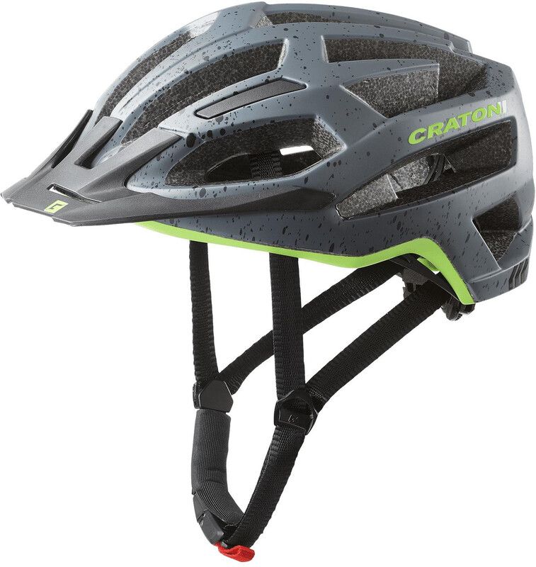 Cratoni C-Flash MTB Helmet - grey/lime matte