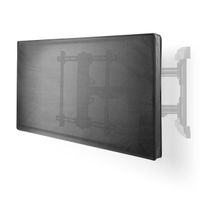 Nedis Outdoor TV Cover - 55-58" - Black - Oxford - Water Resistant