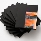 OFITURIA Zwarte schuimplaat, 40 x 60 cm, 6 stuks
