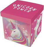 Zaska Opbergbox Unicorn 27 Liter Polyester Roze