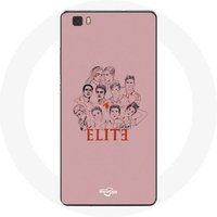 Maniacase Hoesje voor Huawei P8 Elite Seizoen 5 Poster karakters Fanart Logo