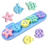 Solidchoice - Trieur de formes Montessori et jouet à empiler pour tout-petits
