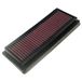 K&N Vervangingsfilter compatibel met Kawasaki ZX6R/ZX6RR 2005-2006 (KA-6005)