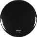 Code EBLR24 Enigma Black bassdrumvel met dempring, 24 inch