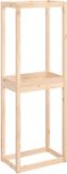 vidaXL Bandenrek 63x40x180 cm massief grenenhout